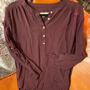 Ann Taylor Loft purple blouse